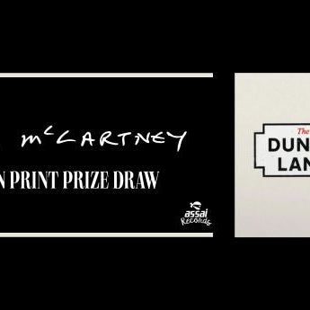 Paul McCartney Screen Print Prize Draw