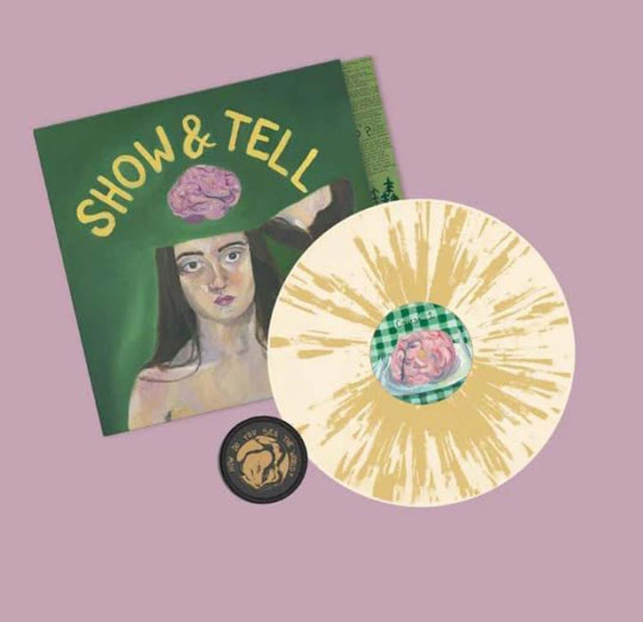 Bored At My Grandmas House Show & Tell Vinyl LP Cream w/Mustard Splatter Colour 2024