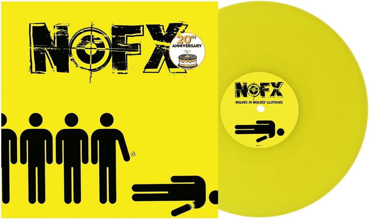 NOFX Wolves in Wolves Clothing Vinyl LP Bright Yellow Colour Due Out 09/10/26