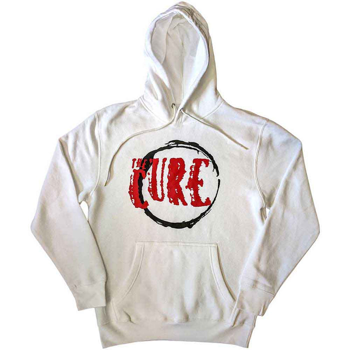 The Cure White Large Hoodie