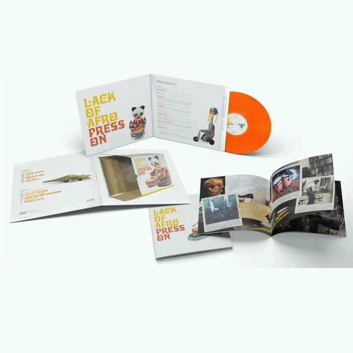 Lack Of Afro Press On Vinyl LP Orange Colour 2025