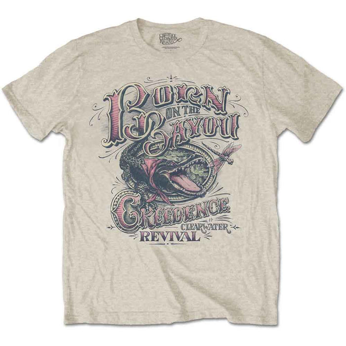 Creedence Clearwater Revival Born on the Bayou Sand Small T-Shirt