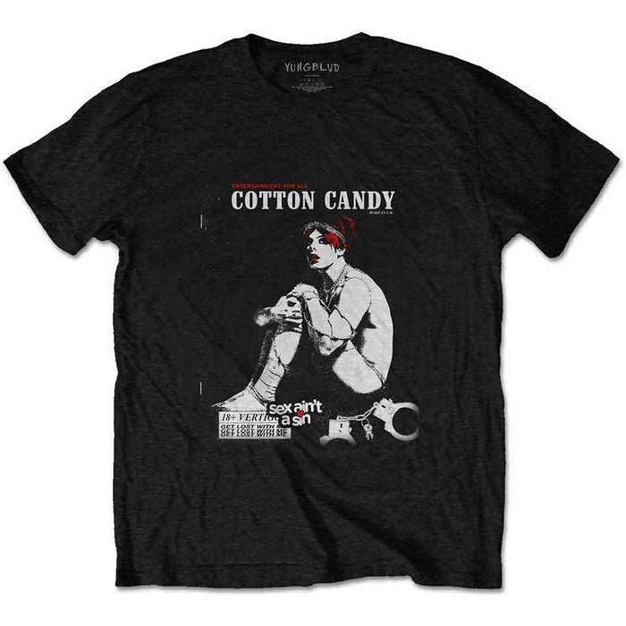 Yungblud Cotton Candy Black XX-Large T-Shirt
