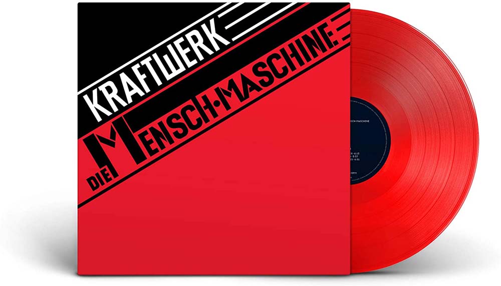 Kraftwerk Die Mensch Maschine (The Man Machine) Vinyl LP German Edition/Red Colour 2020