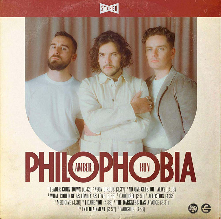 Amber Run Philophobia Vinyl LP 2019