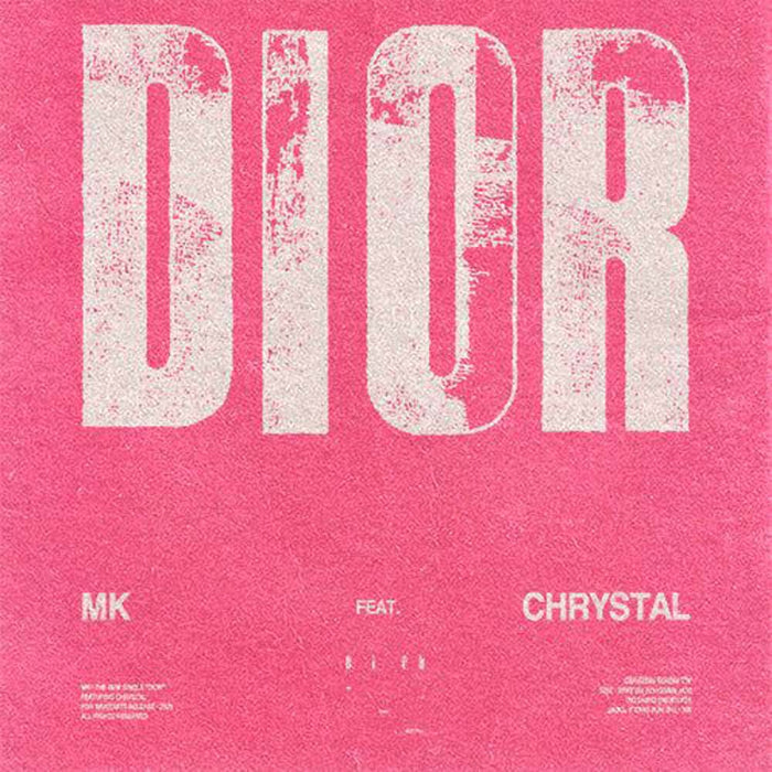 MK, Chrystal Dior Remixes 12" Vinyl Single Marbled Pink Colour RSD 2026