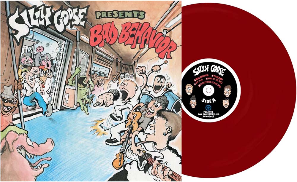Silly Goose Bad Behavior Vinyl EP Transparent Ruby Colour 2025