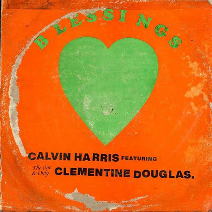 Calvin Harris, Clementine Douglas Blessings 12" Vinyl Single Crystal Clear Colour RSD 2026