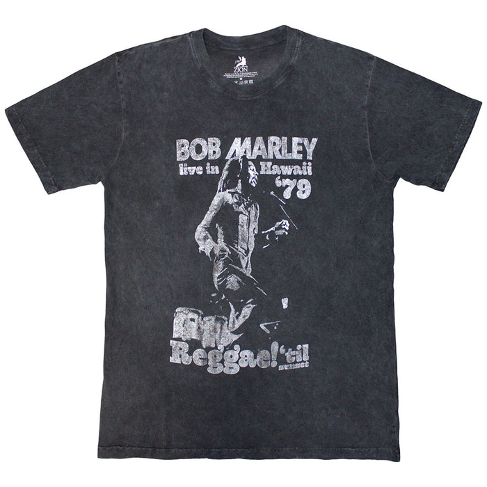 Bob Marley Hawaii Charcoal Grey XX-Large T-Shirt