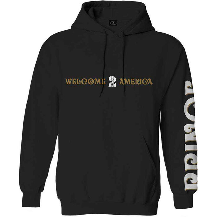 Prince Welcome 2 America Black Medium Hoodie