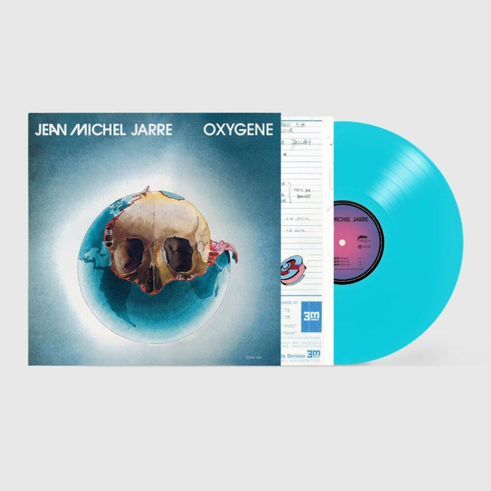 Jean-Michel Jarre Oxygene (50th Anniversary Remastered Edition) Vinyl LP Transparent Turquoise Colour Due Out 20/11/26