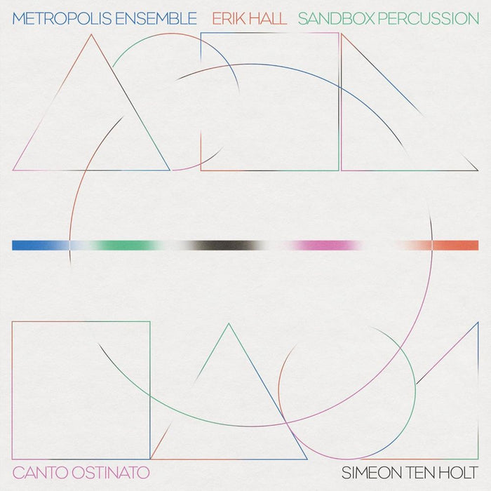 Metropolis Ensemble, Erik Hall, Sandbox Percussion Canto Ostinato Vinyl LP 2026
