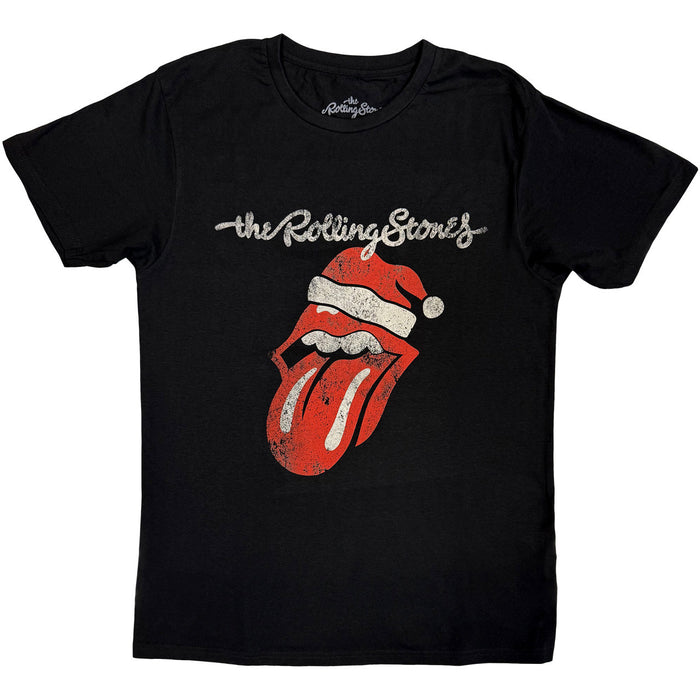The Rolling Stones Santa Lick Black XX-Large T-Shirt