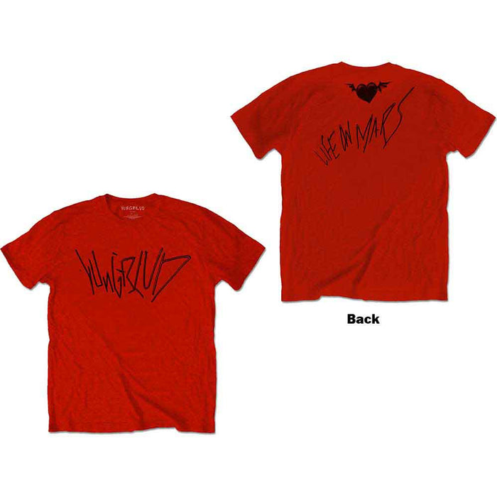 Yungblud Life on Mars Red XX-Large T-Shirt