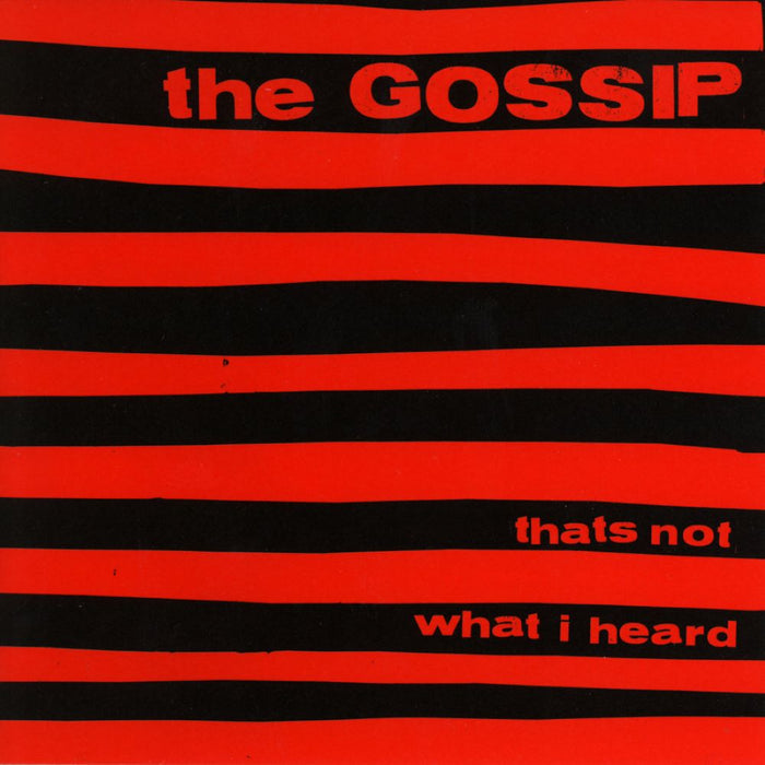 Gossip That's Not What I Heard Vinyl LP Red Apple Colour 2024