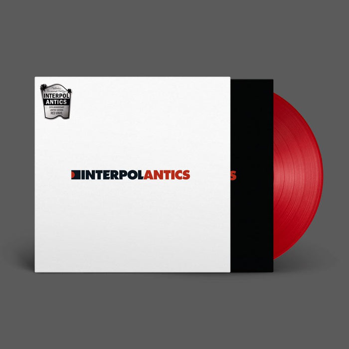 Interpol Antics 20th Anniversary Vinyl LP Red Colour 2024