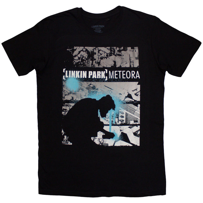 Linkin Park Meteora Drip Collage Black X-Large T-Shirt