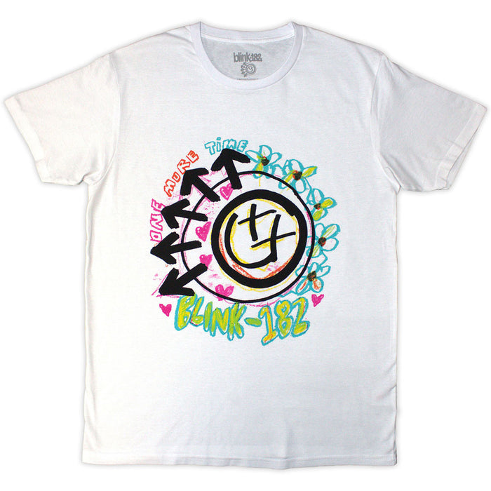 Blink-182 Crayon White Large T-Shirt