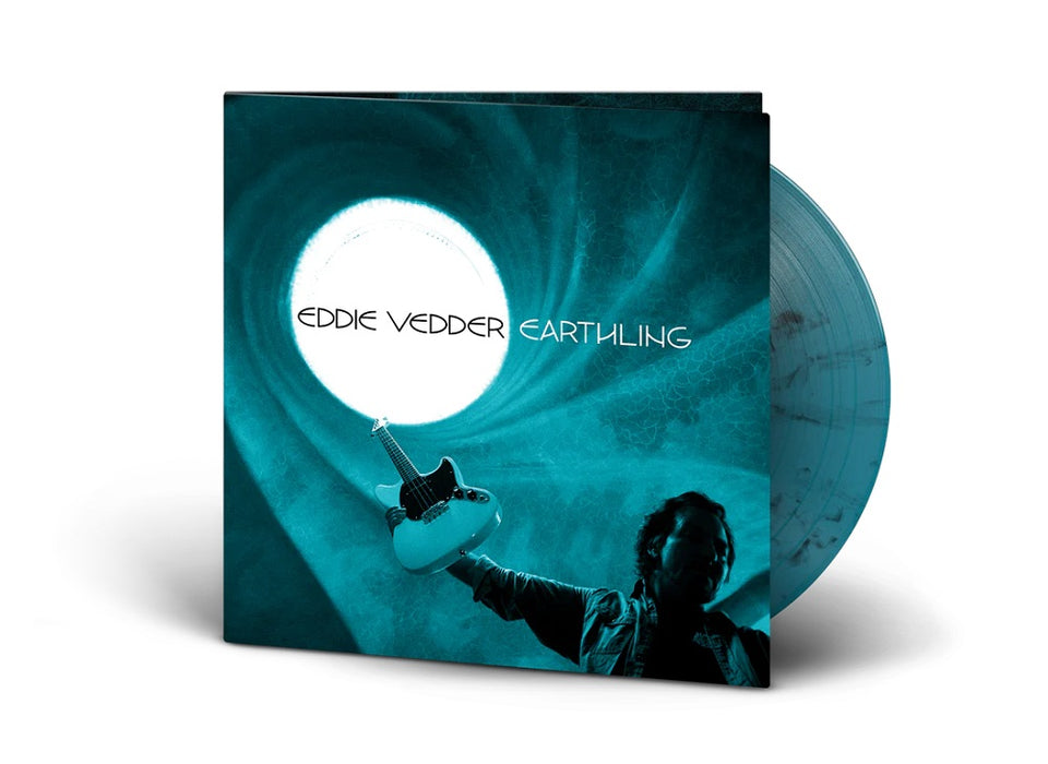 Eddie Vedder Earthling Vinyl LP Indies Translucent Blue Black Marble 2022