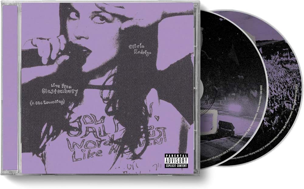 Olivia Rodrigo Live From Glastonbury CD 2025