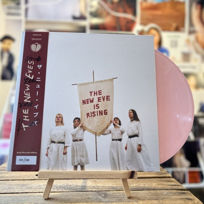 The New Eves The New Eve is Rising Vinyl LP Signed Assai Obi Edition Pink Colour 2025