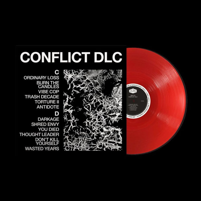 HEALTH CONFLICT DLC Vinyl LP Indies Translucent Ruby Colour Due Out 12/12/25
