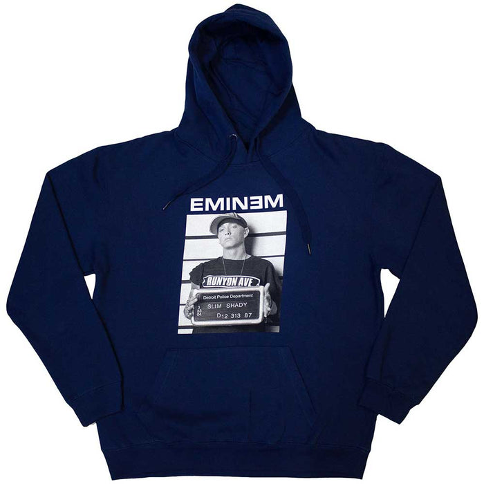 Eminem Arrest Blue Large Hoodie