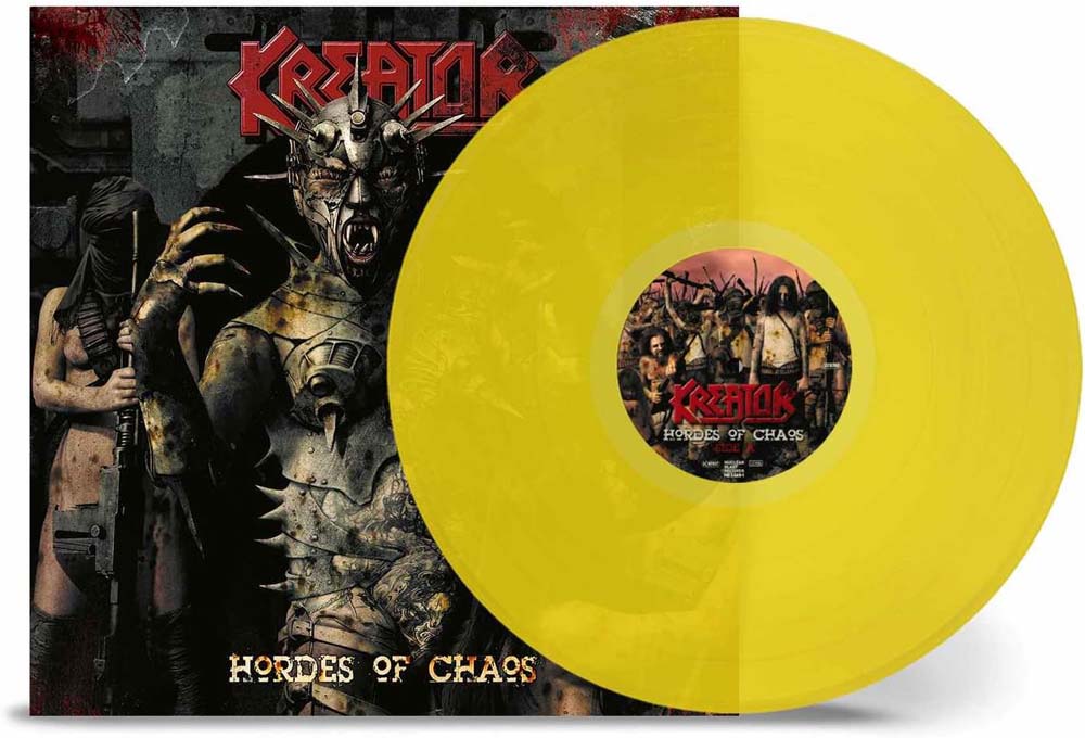 Kreator Hordes Of Chaos Vinyl LP Transparent Yellow Colour 2024