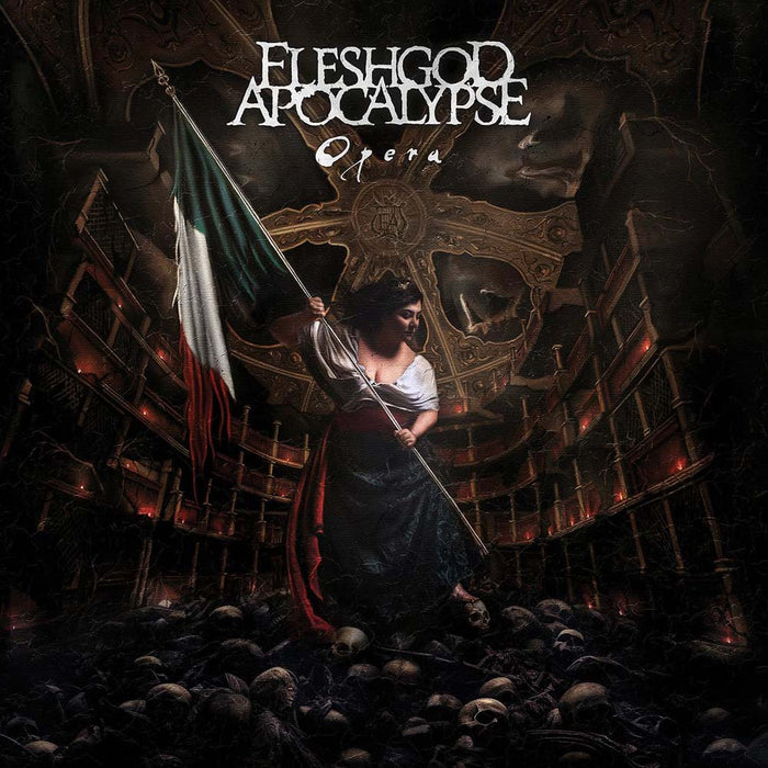 Fleshgod Apocalypse Opera  Vinyl LP Copper & Black Marble Colour Due Out 17/01/25