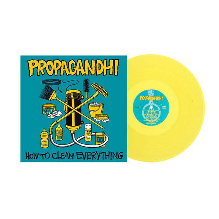 Propagandhi How To Clean Everything Vinyl LP Indies Transparent Yellow Colour 2026