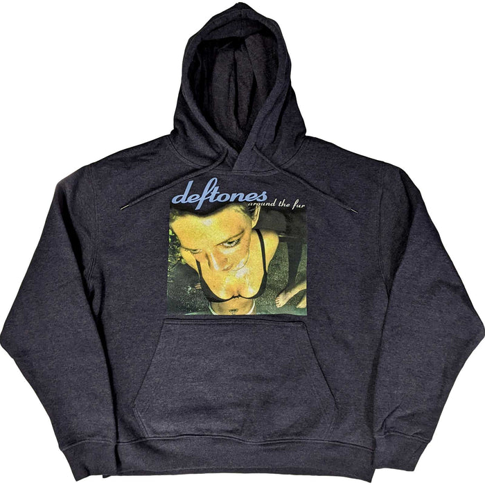 Deftones Around the Fur Navy Small Hoodie