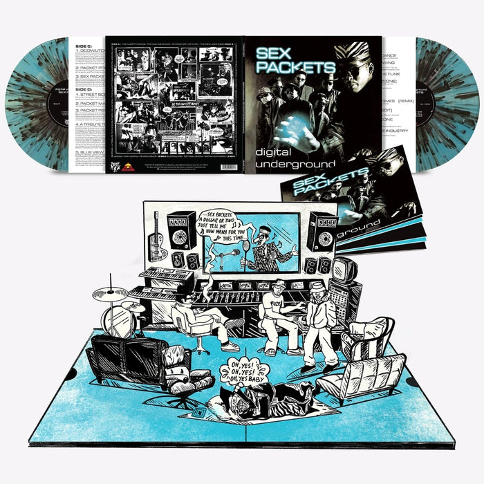 Digital Underground Sex Packets Vinyl LP Blue & Black Splatter Colour 2026
