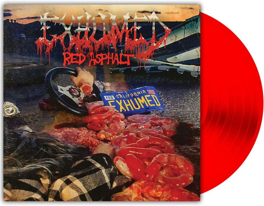 Exhumed Red Asphalt Vinyl LP Blood Red Colour 2026