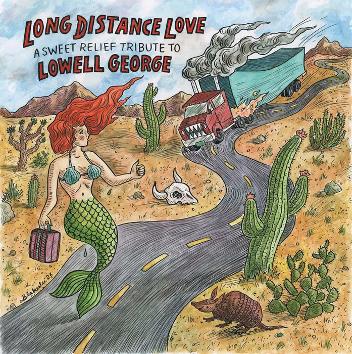 Long Distance Love - A Sweet Relief Tribute To Lowell George Vinyl LP White Colour 2024