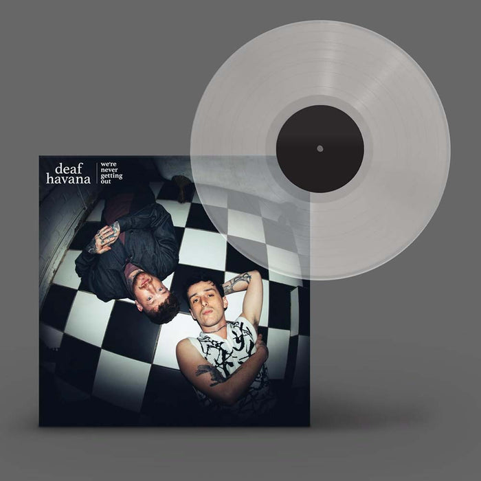 Deaf Havana We're Never Getting Out Vinyl LP Transparent Clear 2025