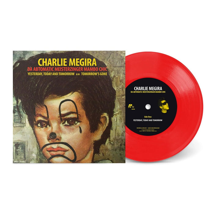 Charlie Megira Yesterday, Today, And Tomorrow 7" Vinyl Single Red Colour 2023