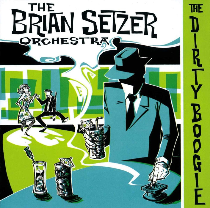 Brian Setzer The Dirty Boogie Vinyl LP Due Out 17/01/25