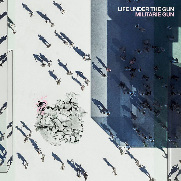 Militarie Gun Life Under The Gun Vinyl LP Translucent Cobalt Colour 2023