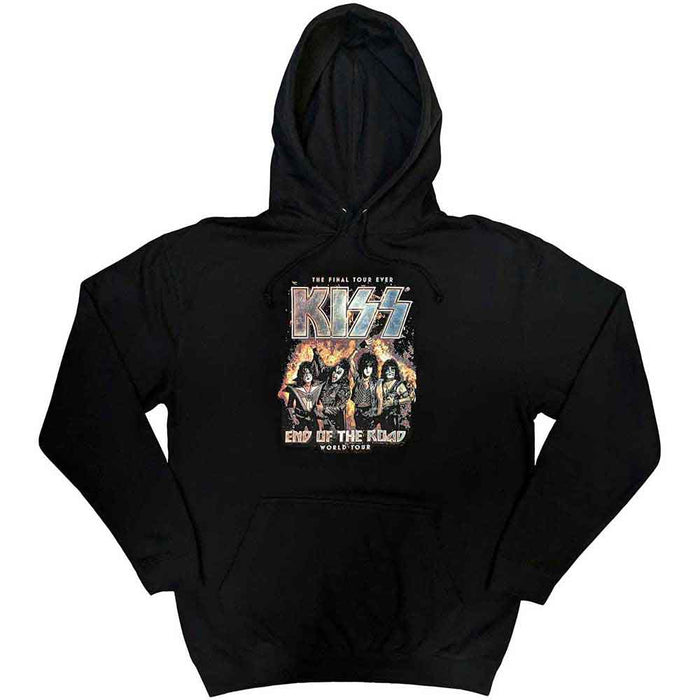 KISS End Of The Road Final Tour Large Hoodie