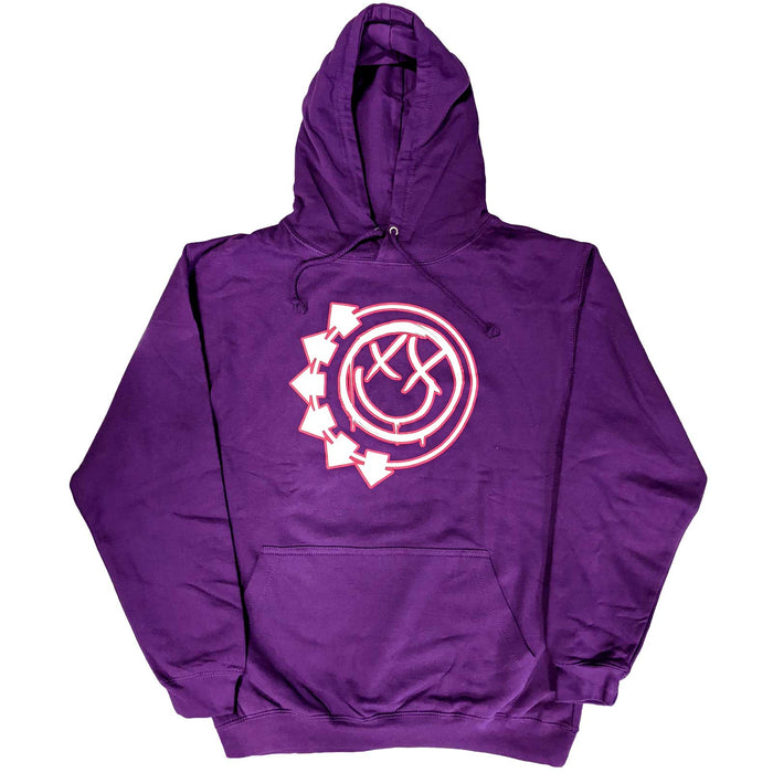 Blink-182 Six Arrow Smile Pink Medium Hoodie