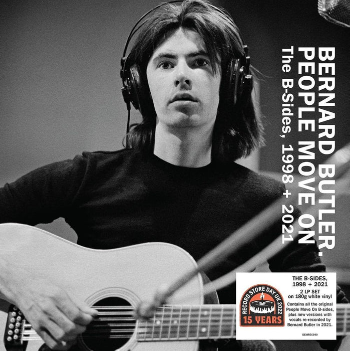 Bernard Butler People Move On The B-Sides 1998 + 2021 Vinyl LP White Colour RSD 2022