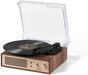Crosley Miles Walnut Turntable Record Player