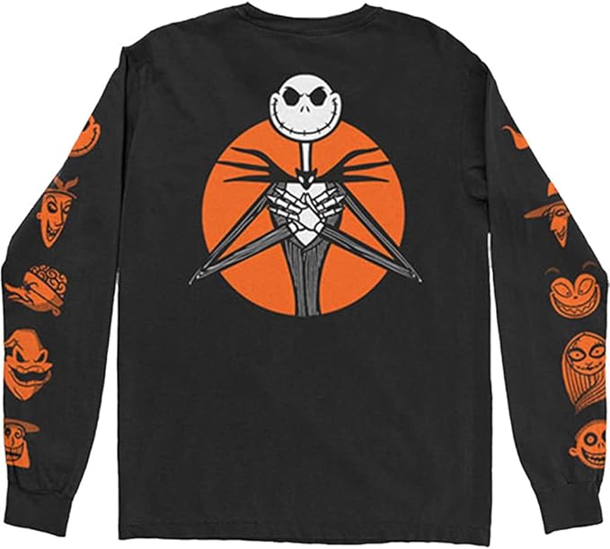 The Nightmare Before Christmas Long Sleeve X-Large Christmas T-Shirt