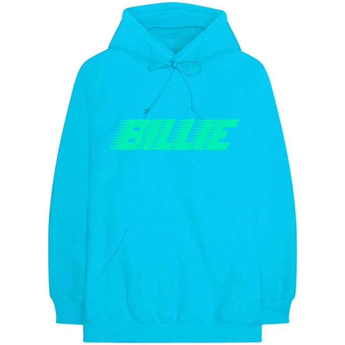 Billie Eilish Neon Blue Large Hoodie