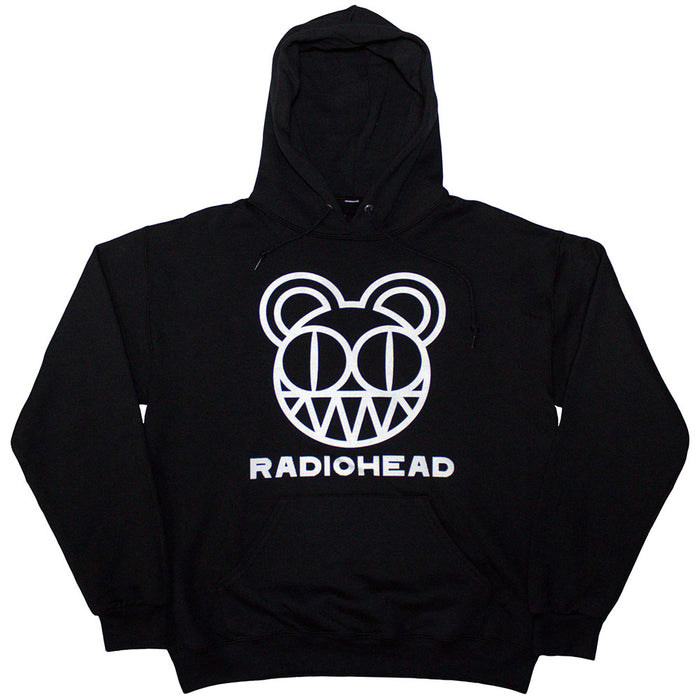 Radiohead Bearhead Black Large Hoodie