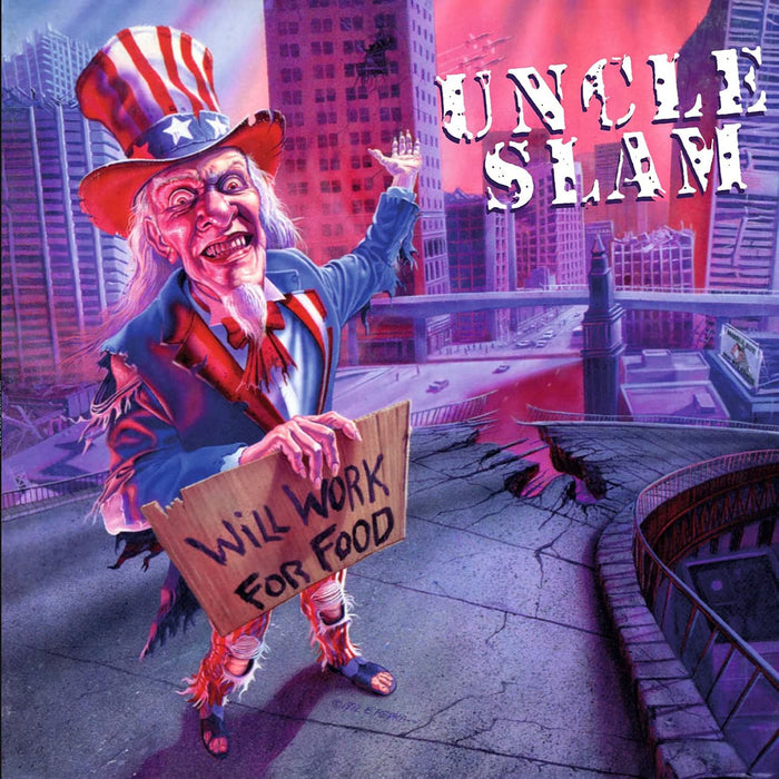 Uncle Slam Will Work For Food Vinyl LP Translucent Purple Colour 2026