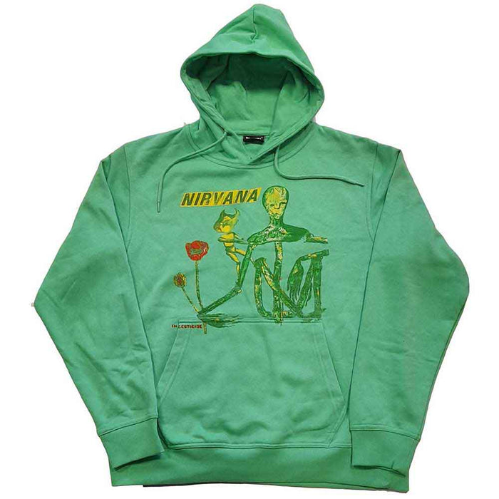 Nirvana Incesticide Green Medium Hoodie