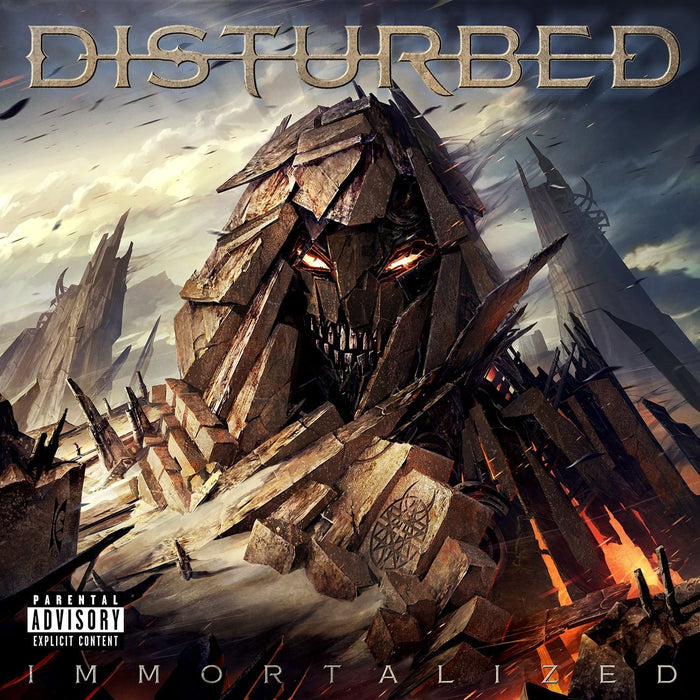 DISTURBED Immortalized LP Vinyl NEW