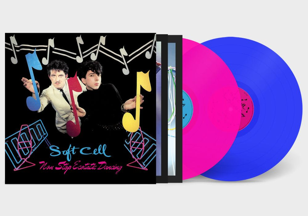 Soft Cell Non-Stop Ecstatic Dancing Vinyl LP Pink & Blue Colour 2025