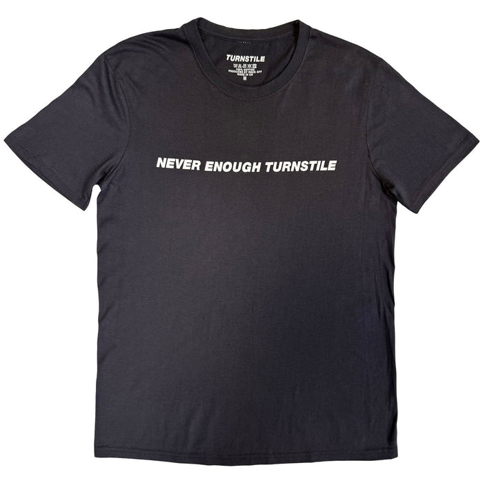 Turnstile Right Place, Right Time Charcoal Grey Large T-Shirt